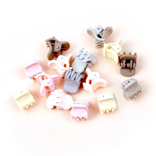 100 Stück Kleine Haarspangen, Bezaubernde Mini-Haarklammern mit Leuchtenden Farben, Leichtes Haar-Accessoire für Mädchen (A) von ZJchao