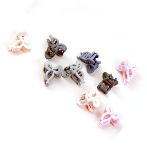 100 Stück Kleine Haarspangen, Bezaubernde Mini-Haarklammern mit Leuchtenden Farben, Leichtes Haar-Accessoire für Mädchen (H) von ZJchao