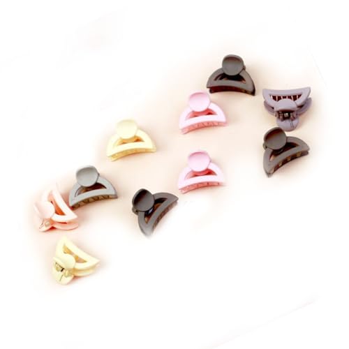 100 Stück Kleine Haarspangen, Bezaubernde Mini-Haarklammern mit Leuchtenden Farben, Leichtes Haar-Accessoire für Mädchen (K) von ZJchao