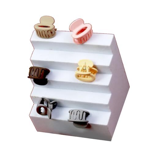 100 Stück Kleine Haarspangen, Bezaubernde Mini-Haarklammern mit Leuchtenden Farben, Leichtes Haar-Accessoire für Mädchen (O) von ZJchao