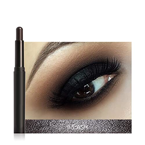 12-Farben-Lidschattenstift-Sets mit Wischfester Lidschatten-Grundierung, Lidschattenstift, Langlebiger Lidschattenstift, Make-up-Kosmetik-Werkzeug (#5) von ZJchao