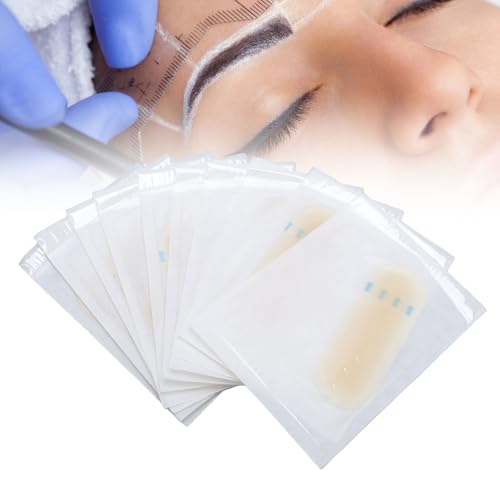 20pcs Eyebrow Practice Sticker, Brow Transfer Patches Silicon Eyebrow Stickers for Salon Use Ideal für Anfänger zum Formen der Augenbrauen mit Weichem und Haltbarem Material von ZJchao