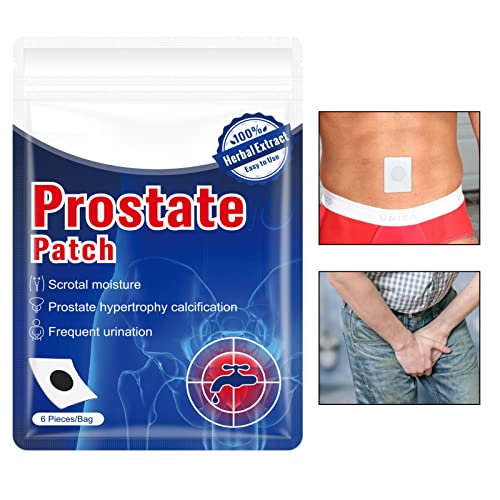 6 Stück Prostata-Nabel-Patch, Atmungsaktiver Prostata-Bauchnabel-Aufkleber, der Beschwerden für Männer Lindert, Nieren Vorteile, um Effektiv zu Entlasten von ZJchao