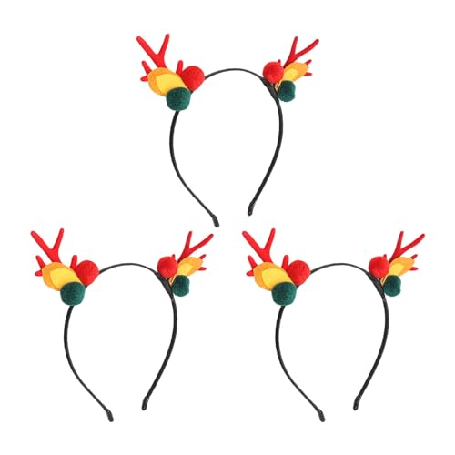 Aneco Weihnachts-Stirnband, Verschiedene Kopfbedeckungen, Weihnachtsbaum, Weihnachtsmann-Geweih, Rentier-Elfen-Mütze, Leicht und Stabil, Weihnachtliches Design, Vielfältige von ZJchao