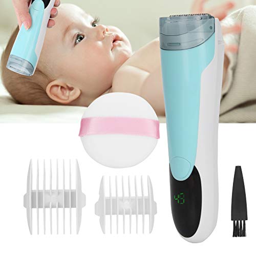 Baby Electric Haarschneider, Haushalts Baby Kinder Haarschneider, Silent Waterproof Kinder Haarschneider, Mute USB Wiederaufladbare Haarschneidemaschine von ZJchao