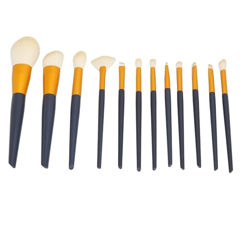 DUcare Make-up-Pinsel-Set – Komplettes Set mit 12 Pinseln für Foundation, Lidschatten, Rouge mit Weichen Borsten, Anfängerfreundlich, Vielseitig Einsetzbar, Tolles Geschenk von ZJchao