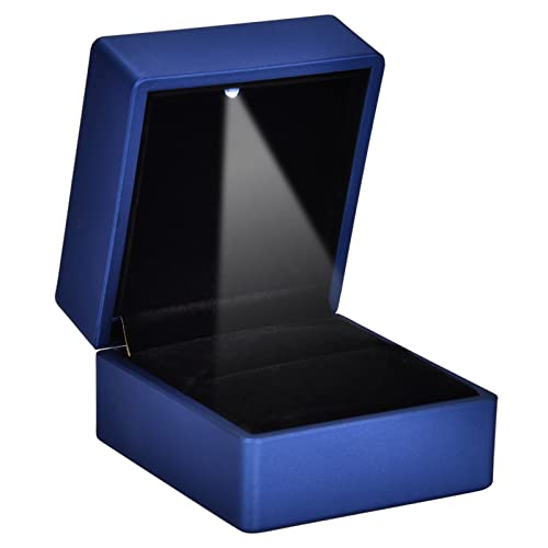 Schmuck Geschenkbox Kette Ehering Box Container Schmuck Anhänger Aufbewahrungsbox Ringbox Mit Led Licht Ring Box Reparatur Werkzeuge & Kits Zubehör von ZJchao