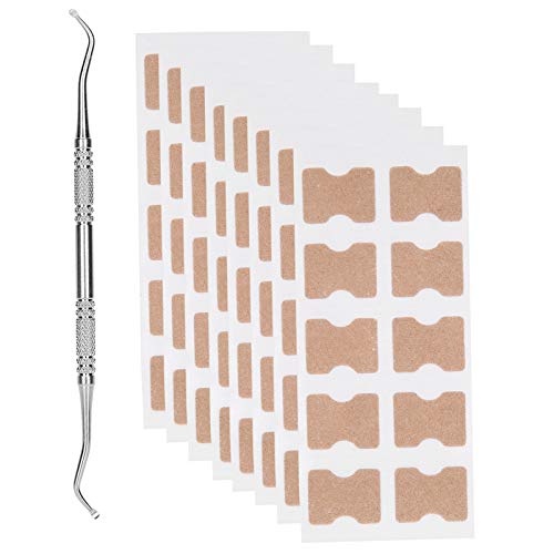 Eingewachsener Zehennagelaufkleber, 80 Stück/Set Zehennagelkorrektur Patch Zehenkorrekturaufkleber Kleberfreie Patch Pediküre Werkzeuge Eingewachsene Zehennagelentfernung Korrekt von ZJchao