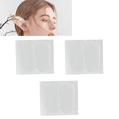 Elf Ohr Patches Unsichtbare Transparente Halloween Elf Ohr Lift Unterstützung Aufkleber für Halloween Weihnachtsfeier von ZJchao