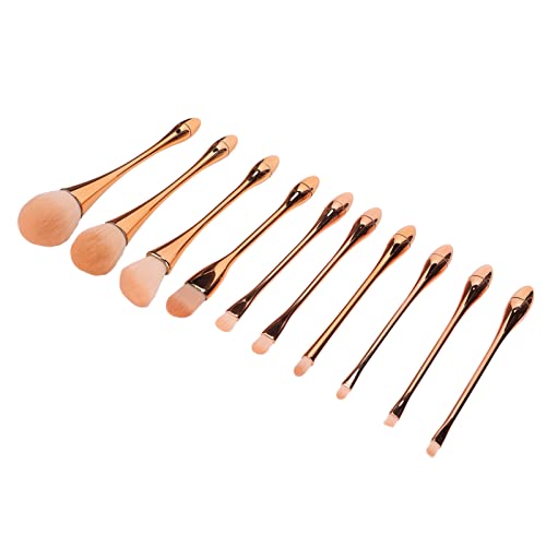 Exquisites Make-up-Lidschatten-Concealer-Rouge-Pinsel-Set, Große Menge an Pinselhaaren mit Flauschigem Bürstenkopf, Ergonomisches Design für Tragbare, Präzise Farbe und Mischung von ZJchao