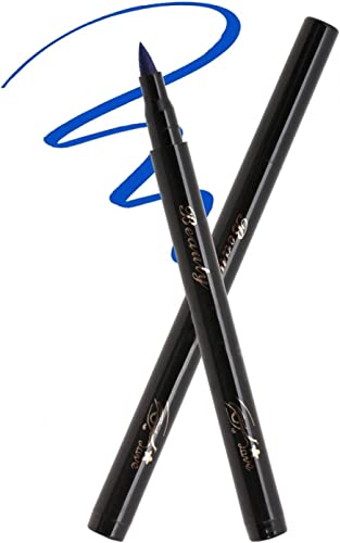 Eyeliner Blue, Eyeliner Bleistift, Roter Oder Blauer Blitz Eyeliner Stift Matt Kosmetisches Werkzeug Für Eyeliner Wasserdichter Eyeliner Stift Augenfarben Eyeliner Make Up Bleistift(05# Blau) von ZJchao