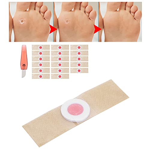 Fuß-Mais-Entferner-Pads, 18 Patch Toe Corn Callus Removal Pads Aufkleber, Corn Remover-Messer-Set von ZJchao