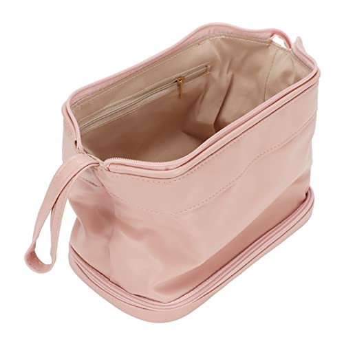 Große Doppelschicht-Make-up-Tasche, Reise-Make-up-Tasche, Kulturtasche, Große Make-up-Organizer-Kulturtasche für Damen und Herren, für Reisen zu Hause von ZJchao
