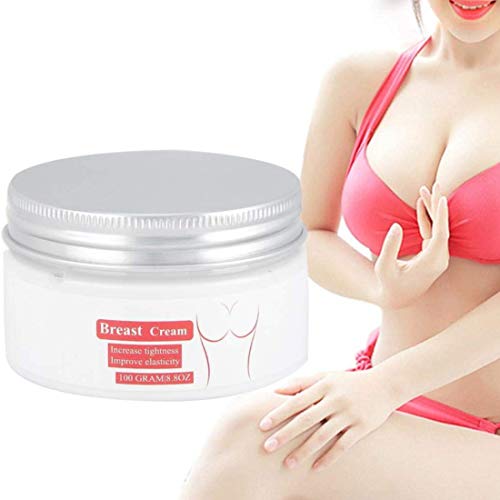 Lady Brustcreme, Brustvergrößerung Creme Bruststraffung Lifting Massage Cream Busen Volumen Vergrößern mit der Wirkung der Angehobenen und Festen Brust, Frauen Shea Butter Brust Straffende Büste von ZJchao