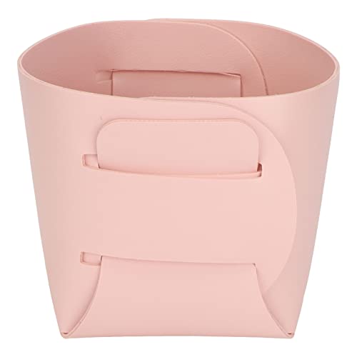 Langlebiger Nagelbürstenhalter aus PU-Material, Praktischer Make-up-Organizer für Zuhause, Tragbar und Praktisch (Rosa) von ZJchao