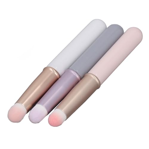 Lippenpinsel mit Weichen Borsten und Deckel, Tragbar und Kompakt, Präzise Anwendung für Frauen und Mädchen, Langlebig und Leicht zu Reinigen, Vielseitiger Make-up-Mischpinsel für von ZJchao