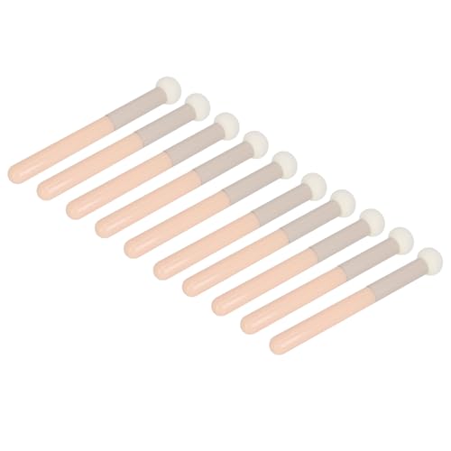Make-up-Pinsel-Set mit Pilzkopf, Weiche Schwammpinsel für Concealer und Lidschatten, Langlebige Verwendung, Ergonomisches Design, von ZJchao