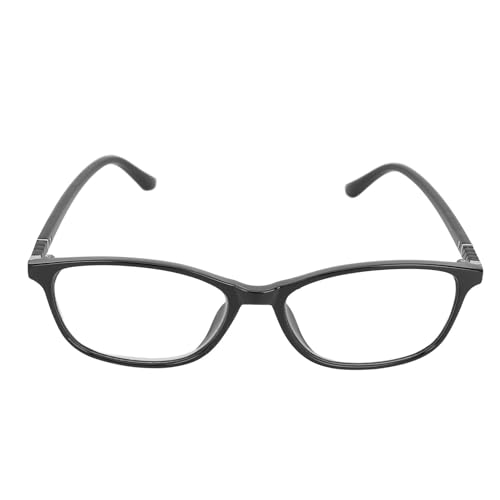 Multifokus-Lesebrille für Frauen, Blockiert Blaues Licht, Hohe Robustheit, Klare Sicht, Tragbare Schutzbrille, Anti-Augenbelastung, Filter, Halbrandlose Brille (schwarzer Rahmen) von ZJchao