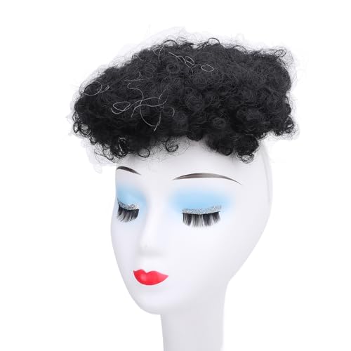 Puff-Haarknoten, Kordelzug-Haarknoten, Lockiger Haarknoten für Frauen, Synthetische Haarteile mit Elastischem Kordelzug und Kämmen, Mehrfarbige Afro-Dutt-Haarverlängerung für von ZJchao