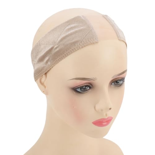 Spitzenperücken Grip Band Elastischer Nicht -Slip -Samt -Perücken -Grip -Stirnband für Frauen Verstellbare Sichere Passform mit Schwerer Verstärkter Spitze für Alle Hauttöne von ZJchao