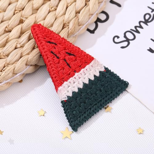 Strickhaarclip Süßer Barrette Tragbare Helle Farbgärten Frauen Frauen (Wassermelone) von ZJchao
