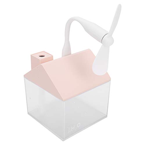 USB-Luftbefeuchter, Nacht-Aroma-Diffusor, Nachtlicht, Aromatherapie, USB-Diffusor, Luftbefeuchter, Hausform, 3-in-1, 250 Ml, Aroma-Diffusor für ätherische Öle, von ZJchao