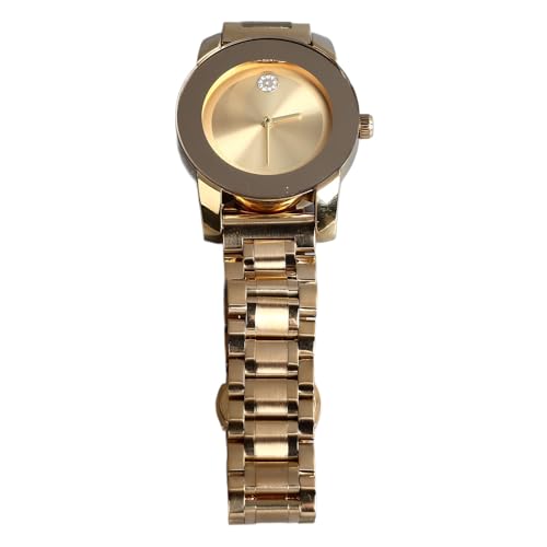 Ultra Dünne Minimalist Ische Gold-Mondphasen-Uhr mit Japanischem Quarz-Uhrwerk, Wasserdichte Funktion Zum Schwimmen von ZJchao