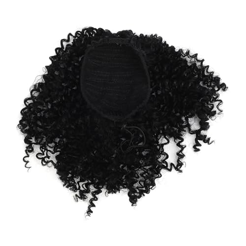 Unordentliche Gewellte Dutt-Haarteile, Lockige Kordelzug-Extensions für Frauen, Hochwertig, Widerstandsfähig, Sichere Befestigung für den Täglichen Gebrauch von ZJchao