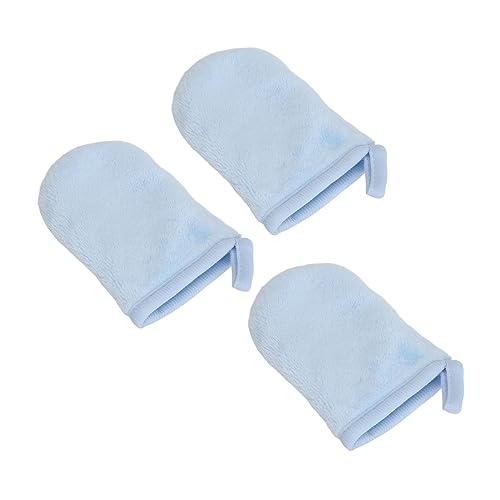 ZJchao Weicher Flanell-Gesichtshandschuh, Wiederverwendbare Make-up-Entferner-, 3er-Pack, Reinigt Effizient Make-up-Reste und Erfrischt die Haut ZJchao Weicher Flanell-Gesichtshandschuh, Wiederverwendbare Make-up-Entferner-, 3er-Pack, Reinigt Effizient Make-up-Reste und Erfrischt die Haut von ZJchao