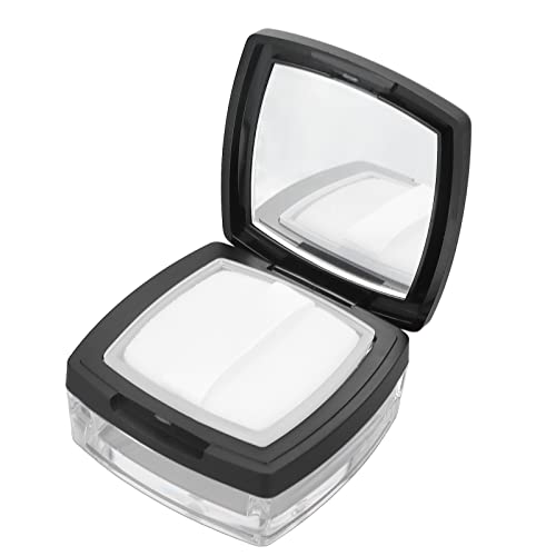 Weichpulver Puffhülle, Spiegeldeckel Puff und Sifter, Nachfüllbare Behälter für das Reisen, Separat Aufbewahrungsbox, Make -up Lose Pulverschachtel für Loses Pulver, Erröten von ZJchao