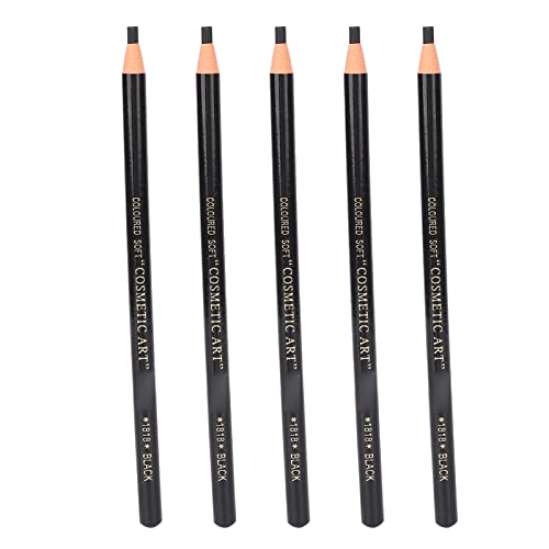 4 in 1 Entenschnabel Augenbrauenstift Set, Vielseitige Make-up Formwerkzeuge für Augenbrauen, Ideal für Tattoo und Microblading Zubehör, Schwarz von ZJchao