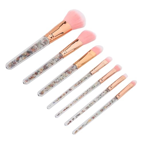 ZJchao 7pcs Soft Make -up Pinsel -Set Gentle Make up Pinsel Professionelles Kosmetisches Kit mit Ergonomischem Griff für Foundation Concealer Lidschatten ZJchao 7pcs Soft Make -up Pinsel -Set Gentle Make up Pinsel Professionelles Kosmetisches Kit mit Ergonomischem Griff für Foundation Concealer Lidschatten von ZJchao
