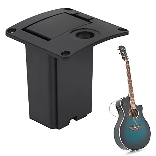 ZJchao 9 -V -Batteriehalter, Guitar Battery Case Guitar Pickup Batterie Box 9V Batterieabdeckung Hülle 9V Batterieabdeckung Hälfte Hülle Bag Organizer Box für Gitarre und Bass Pickup Gitarrenbatterie von ZJchao