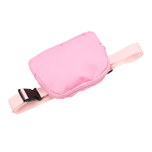 ZJchao Bag, Verstellbarer Gürtel Wasserdichtes Tailentasche Cross Lod Bag mit Zwischenschicht -Trennwand für Erwachsene Frauen (PINK) von ZJchao