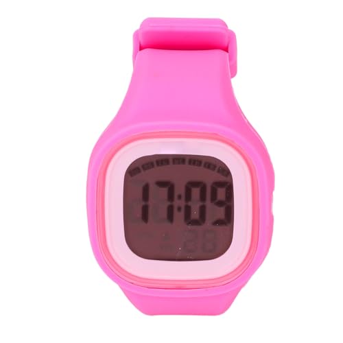 ZJchao Kinderuhr, wasserdichte Sportuhr für Kinder, 50m Wasserdicht, Stoßfeste 7-Farben-LED-Beleuchtung, Kalender, Wecker, Stoppuhr, Verstellbarer Armband von ZJchao