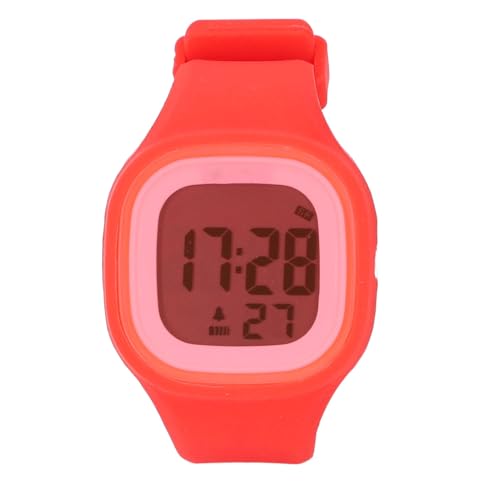 ZJchao Kinderuhr, wasserdichte Sportuhr für Kinder, 50m Wasserdicht, Stoßfeste 7-Farben-LED-Beleuchtung, Kalender, Wecker, Stoppuhr, Verstellbarer Armband von ZJchao