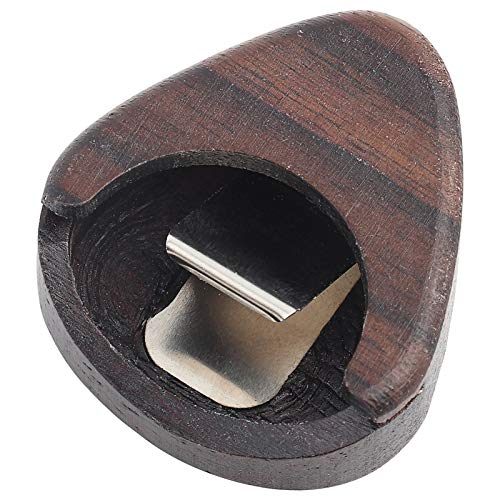 ZJchao Koffer für Plectrum -Gitarren -Picks, Rose Wood Pick -Box -Gitarren -Pick -Halter mit Holzbasis -Gitarren -Plectrum -Organizer mit der Gitarren -Pick -Box für Musiker Aller von ZJchao