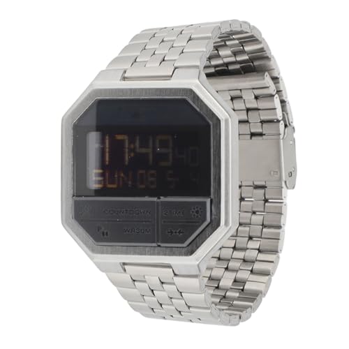 ZJchao Männer Digital Watch Men Electronic Watch Männer Multifunktionale Uhr mit Edelstahlgurt Anti-Kratz-Glas 30m für Tägliche Wege Business Casual Style Style von ZJchao