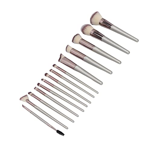 ZJchao Make-up-Pinsel-Set Professionelles Weiches Haar Lidschatten Lose Pulver Fundament Pinsel Tragbare Hochwertige 14pcs für Make-up-Künstler von ZJchao