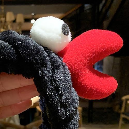 ZJchao Make -up -Stirnband, Hautfreundliches Weiches Elastisches Band, Niedliche Gesichtswäsche -Stirnband, Leichte Hautpflege -Stirnbänder, Süßer (Krabbenschwarz) von ZJchao