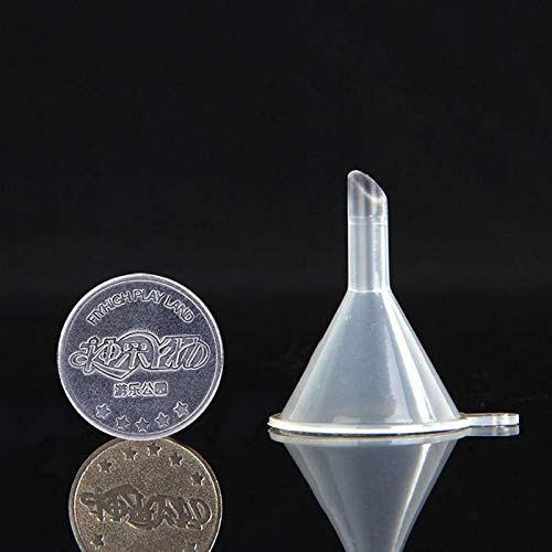 ZJchao Parfüm Trichter Kunststoff Trichter Transparent Kleiner Leichtes Tragenschmale Feine Spitze Zum Übertragen von Parfüm in Fläschchen Atomizer Kleine Flaschen Klar 4 Cm Höhe 3 Cm ZJchao Parfüm Trichter Kunststoff Trichter Transparent Kleiner Leichtes Tragenschmale Feine Spitze Zum Übertragen von Parfüm in Fläschchen Atomizer Kleine Flaschen Klar 4 Cm Höhe 3 Cm von ZJchao