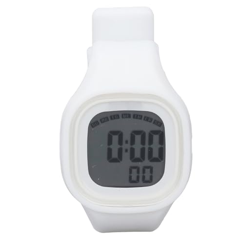 ZJchao SPORTUHREN FÜR WASSERDICHTES SILIKON 50M LED-NACHTLICHT 7 Farben FÜR 17-JÄHRIGE MÄDCHEN (White) von ZJchao