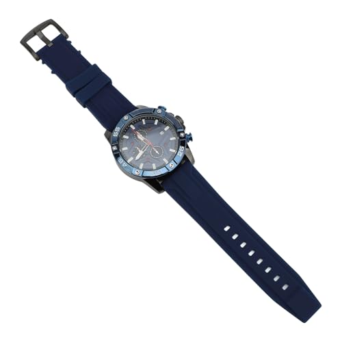ZJchao Stilvolle und Robuste Herrenuhr mit Verstellbarem Silikonarmband, Ideal für Geschäftliche und Freizeitanlässe. Exquisite Verpackung, Ideal Zum Verschenken an Väter, Ehemänner von ZJchao