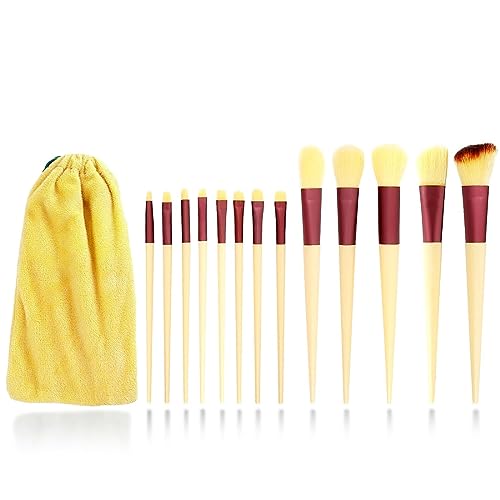 ZKSXOA 13 Stück Make Up Pinsel Set,Professionell Makeup Pinsels,für Foundation Puder Concealers Rouge und Lidschatten von ZKSXOA