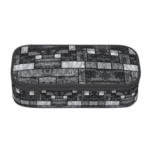 ZKZBDPLK Medaillon Multi Print High Capacity Layered Pencil Case - Versatile Organizer Pouch with Full Print - Made from Durable Oxford Cloth, Abstraktes Grau, Einheitsgröße, Schulranzen-Set ZKZBDPLK Medaillon Multi Print High Capacity Layered Pencil Case - Versatile Organizer Pouch with Full Print - Made from Durable Oxford Cloth, Abstraktes Grau, Einheitsgröße, Schulranzen-Set von ZKZBDPLK