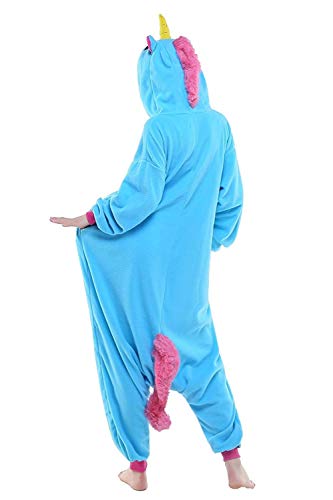 ZKomoL Pyjamas Onesies Cosplay Erwachsene Unisex Tiere Halloween Kostüm Kleid Loungewear, Tigermuster von ZKomoL