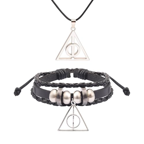 ZLESAGII Goldener Schnatz Halskette und Armband mit Anhänger Silber Charme Film Liebhaber Fan-Merch Kinder Geschenk Leder Kette ZLESAGII Goldener Schnatz Halskette und Armband mit Anhänger Silber Charme Film Liebhaber Fan-Merch Kinder Geschenk Leder Kette von ZLESAGII