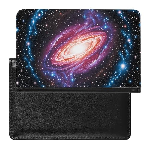 Reisepass Und Impfstoff Kartenhalter Konstellation Sternhaufen Galaxien Passinhaber Passpasshülle Passpasshüllen Passpassschoner Passpassschutz Passport Geldbörse International, Sternbild Galaxien von ZLFDSKGY