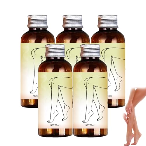 Swellclear Massageöl für die Beinmassagetherapie, nicht fettendes Element für Männer und Frauen – lindert Müdigkeit, reduziert Beschwerden und Schwellungen auf natürliche Weise (5 PCS) von ZLHHRZJX