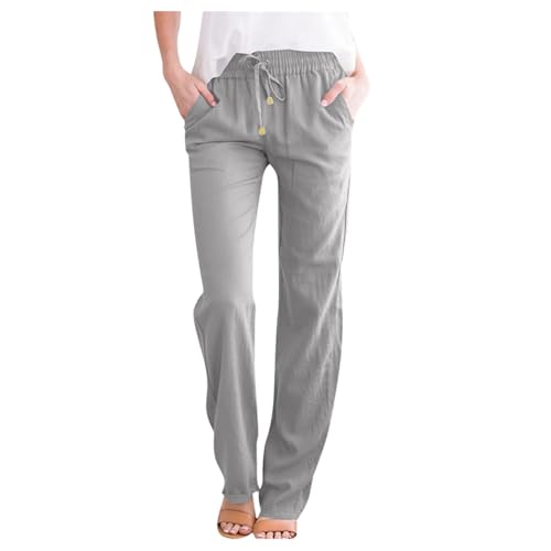 ZLQRSSWK Leinenhose Damen Hose Sommer Musselin Hosen Stoffhose Einfarbig Freizeithose Gerade Geschnitten Sommerhose und Taschen Sommerhose Damen Leicht Baumwolle Leinen Hose ZLQRSSWK Leinenhose Damen Hose Sommer Musselin Hosen Stoffhose Einfarbig Freizeithose Gerade Geschnitten Sommerhose und Taschen Sommerhose Damen Leicht Baumwolle Leinen Hose von ZLQRSSWK